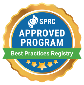 Suicide Prevention Resource Center Approved Program — Best Practices Registry (opens in a new tab)